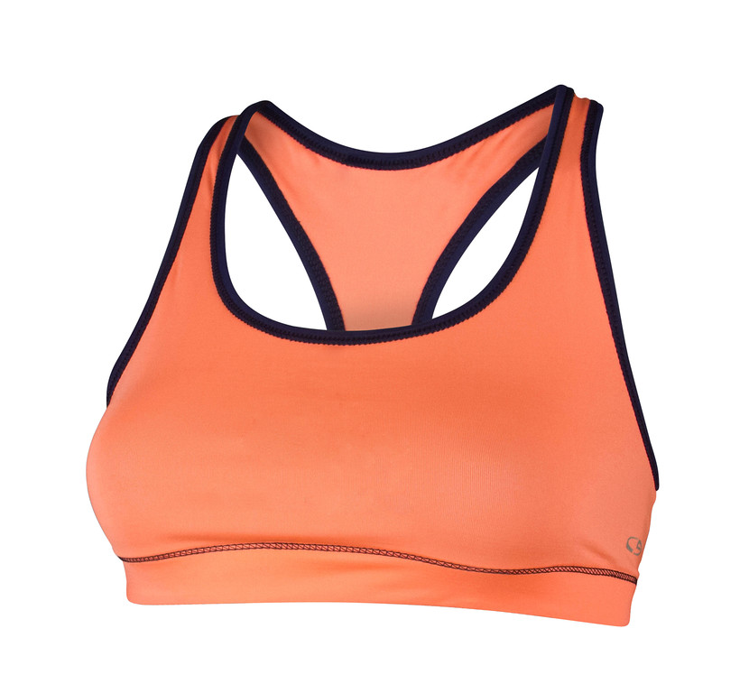 Champion Sports Bra - Sunset Orange/midnight Blue Reversible - Large - CH-SUNSET-ORANGE-MIDNIGHT-BLUE-LARGE